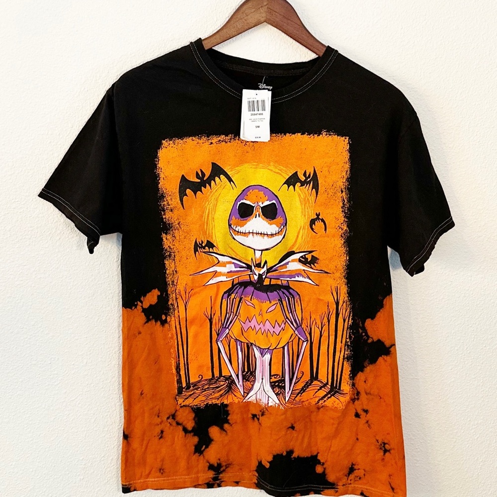 Disney Nightmare Before Christmas Jack Skellington T-Shirt Size S